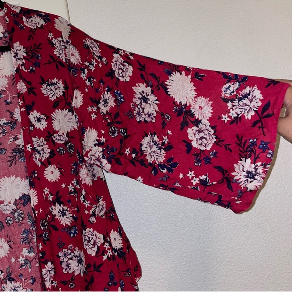 Torrid Floral kimono size M/L - Picture 8 of 12